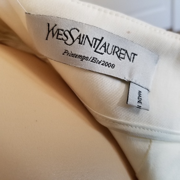Yves Saint Laurent High Rise Dress Trouser Pants - Picture 8 of 8